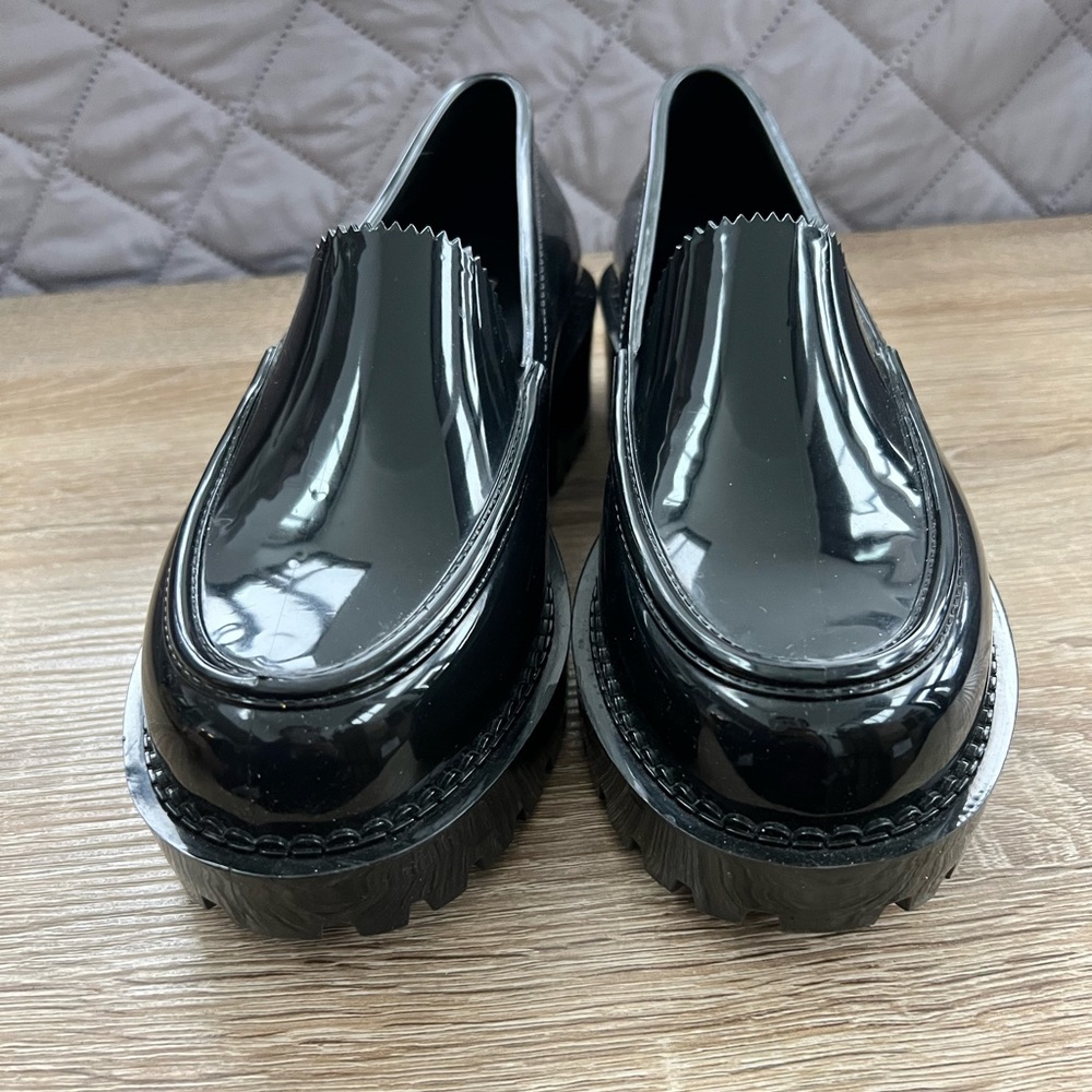 Melissa black loafers